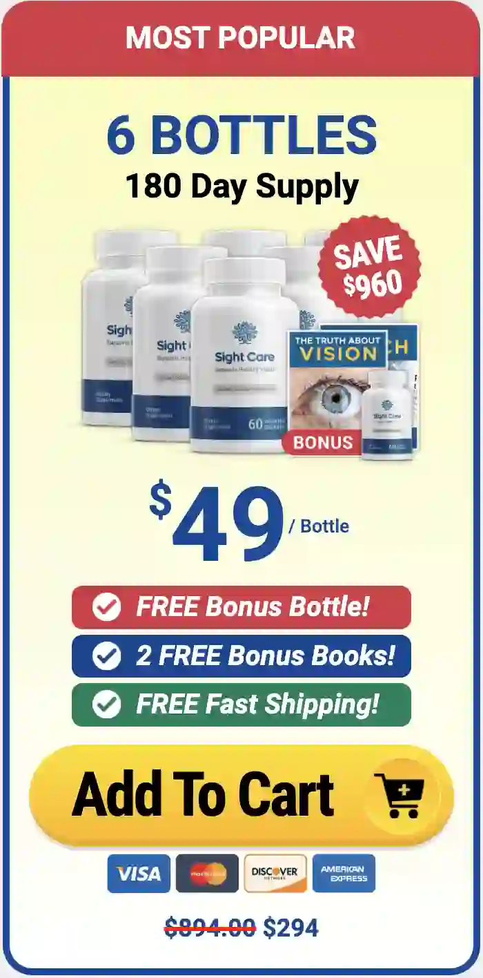 Sight Care - 6 Bottles